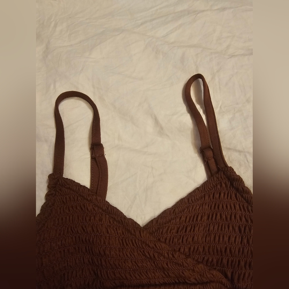 Rue21 Brown Crop Top Size XS - Picture 4 of 9